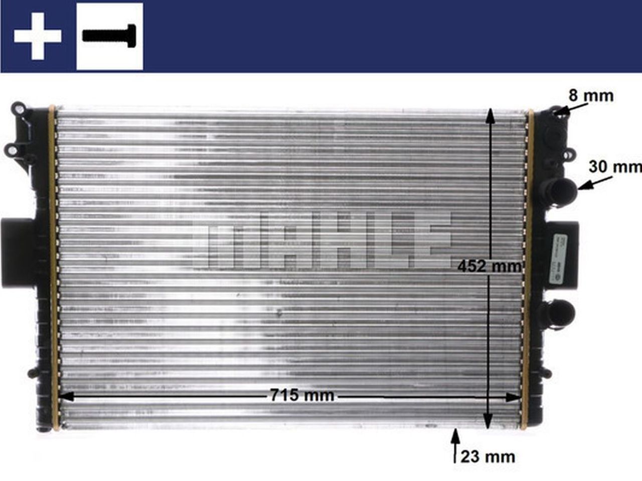 MAHLE LCV Radiator CR2006000S