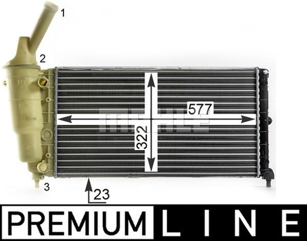 MAHLE PC Radiator CR2007000P