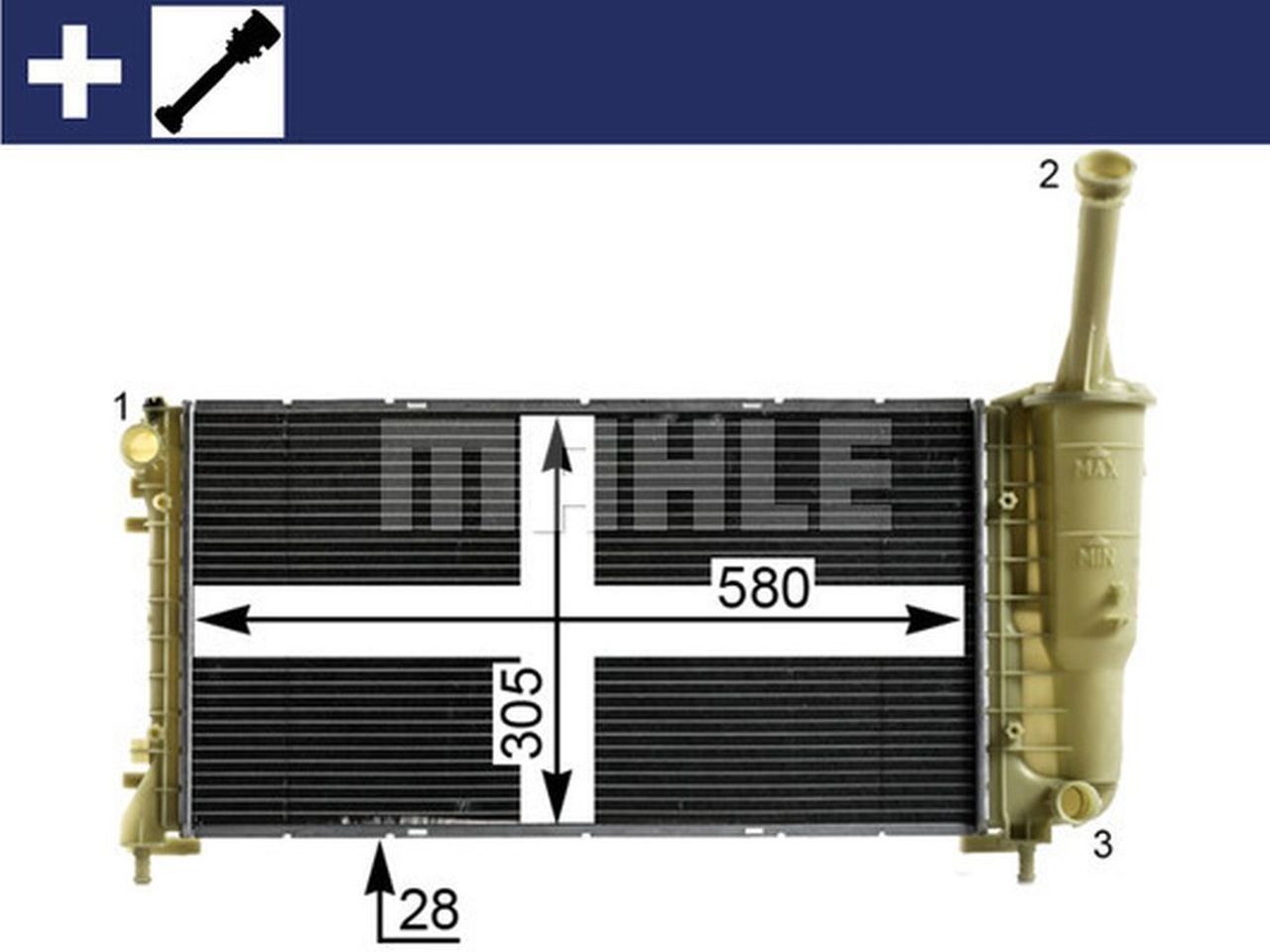 MAHLE PC Radiator CR2010000S