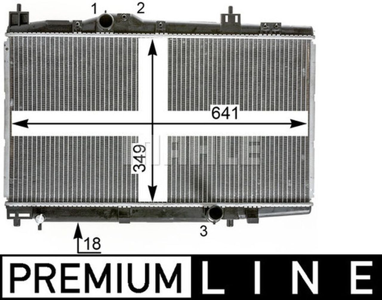 MAHLE PC Radiator CR2017000P