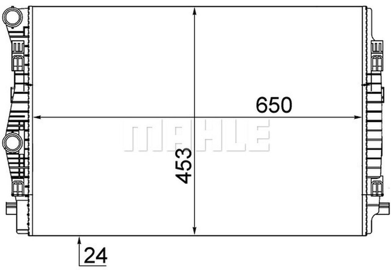 MAHLE PC Radiator CR2055001S