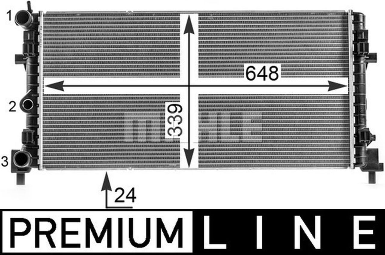 MAHLE PC Radiator CR2082000P