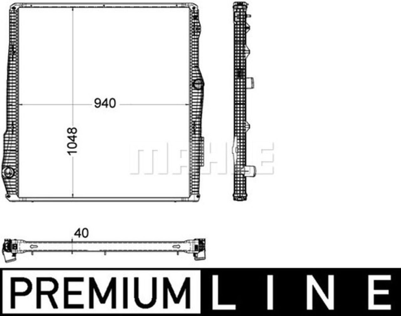 MAHLE Truck/Bus Radiator CR2094000P