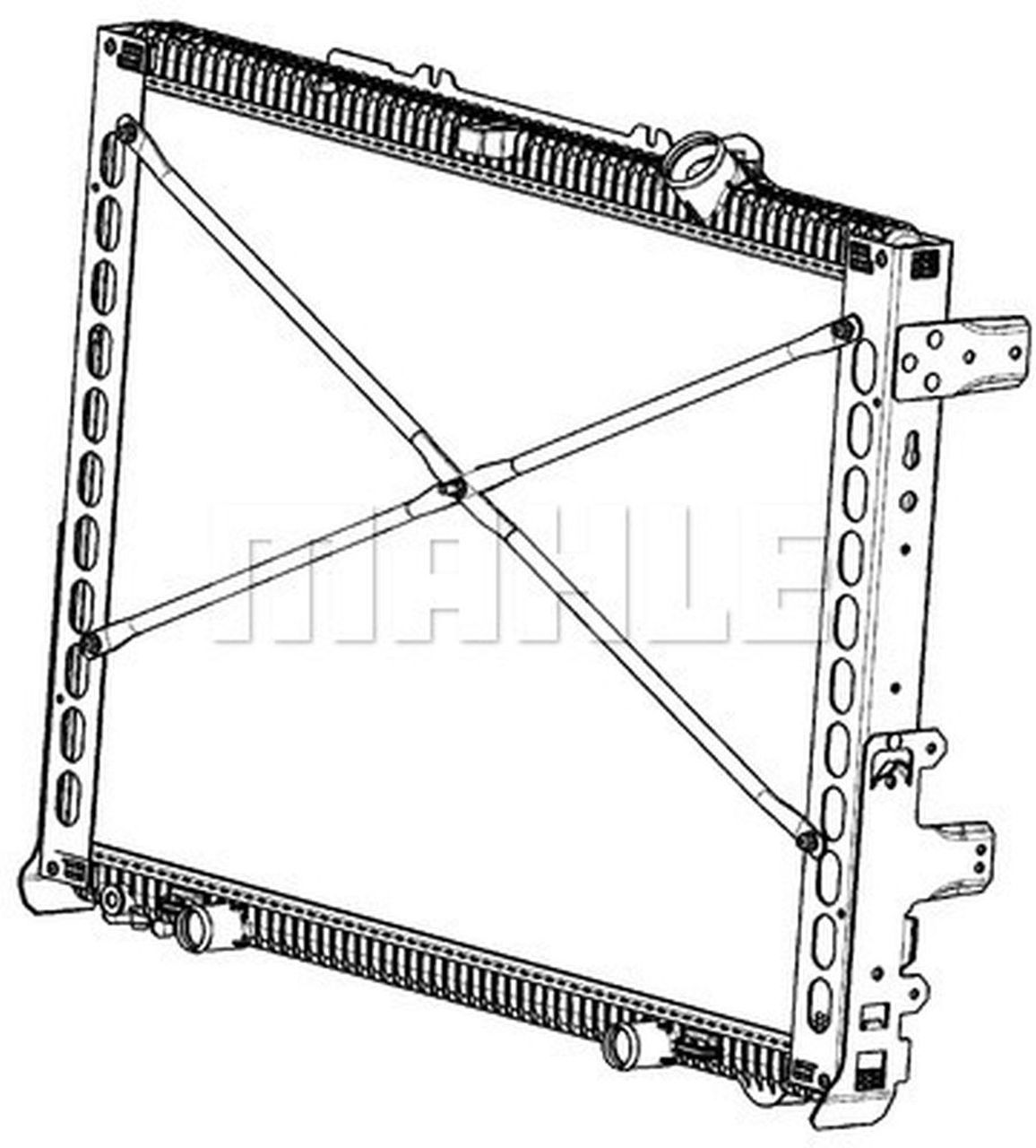 MAHLE Truck/Bus Radiator CR2097000P