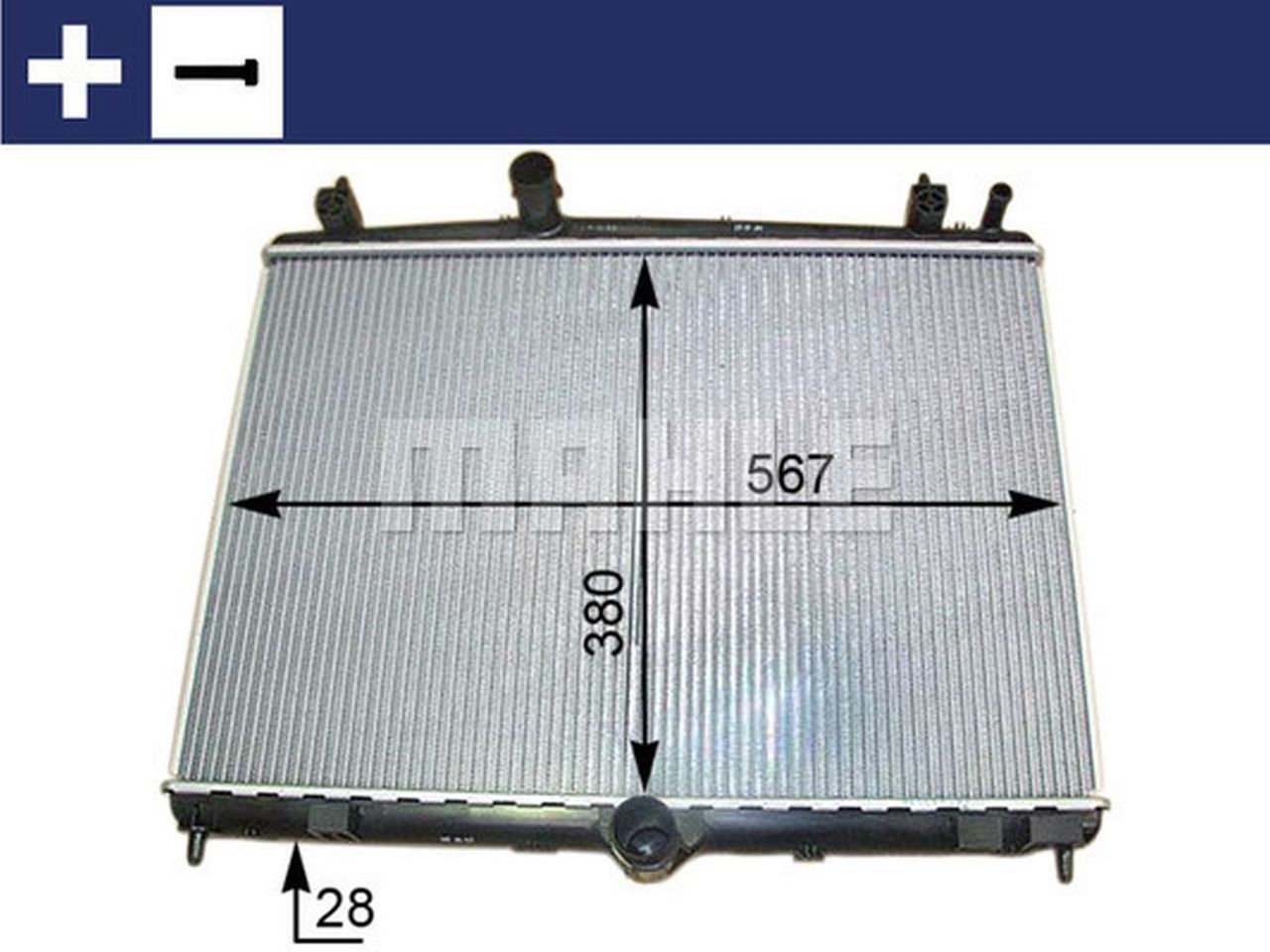 MAHLE PC Radiator CR2113000S
