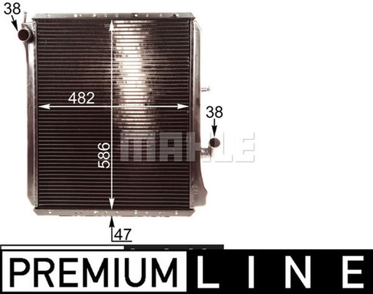 MAHLE OHW Radiator CR215000P