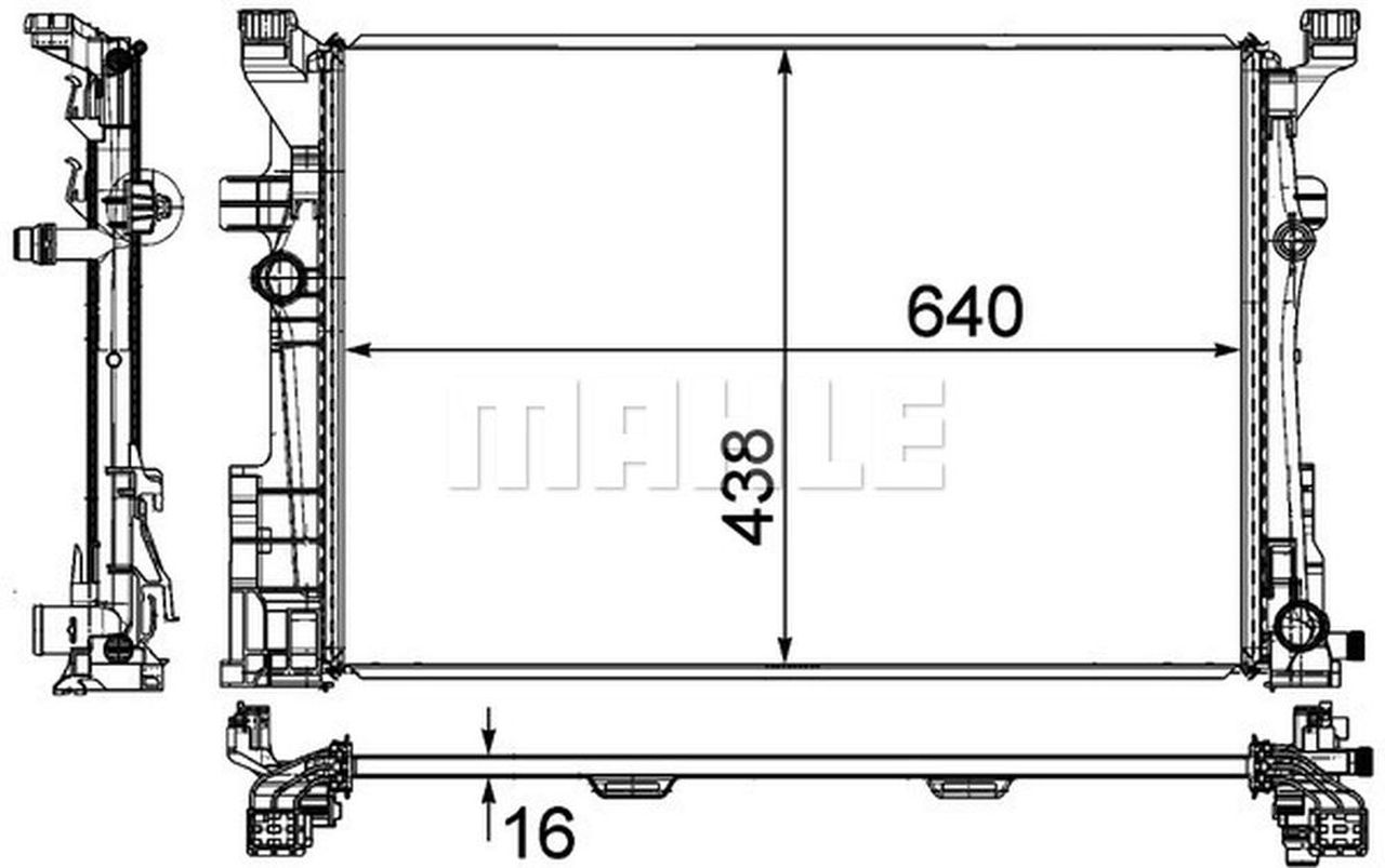 MAHLE PC Radiator CR2169000P