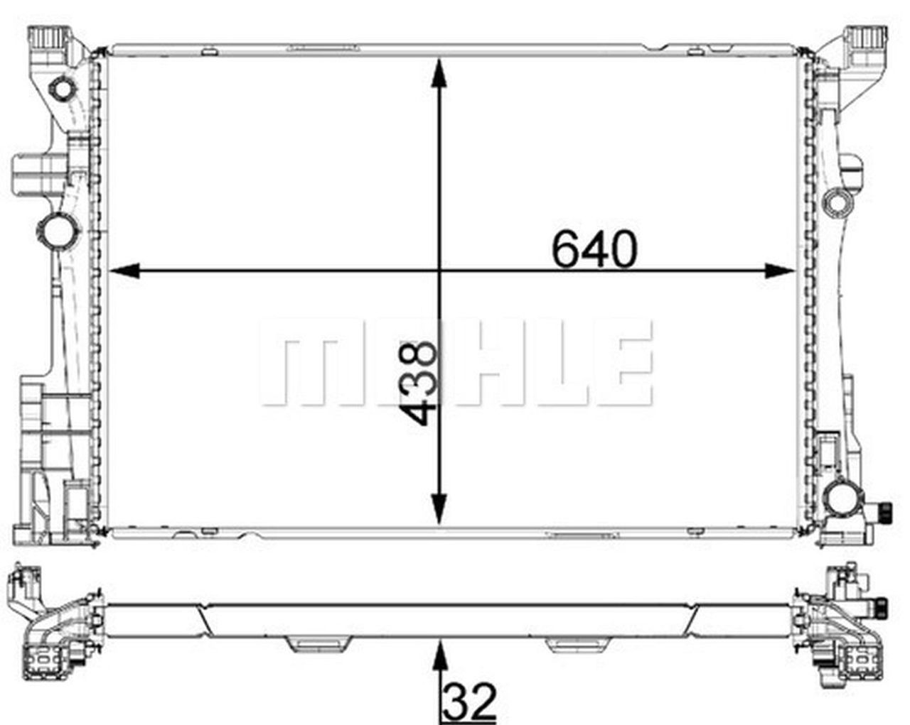 MAHLE PC Radiator CR2171000P