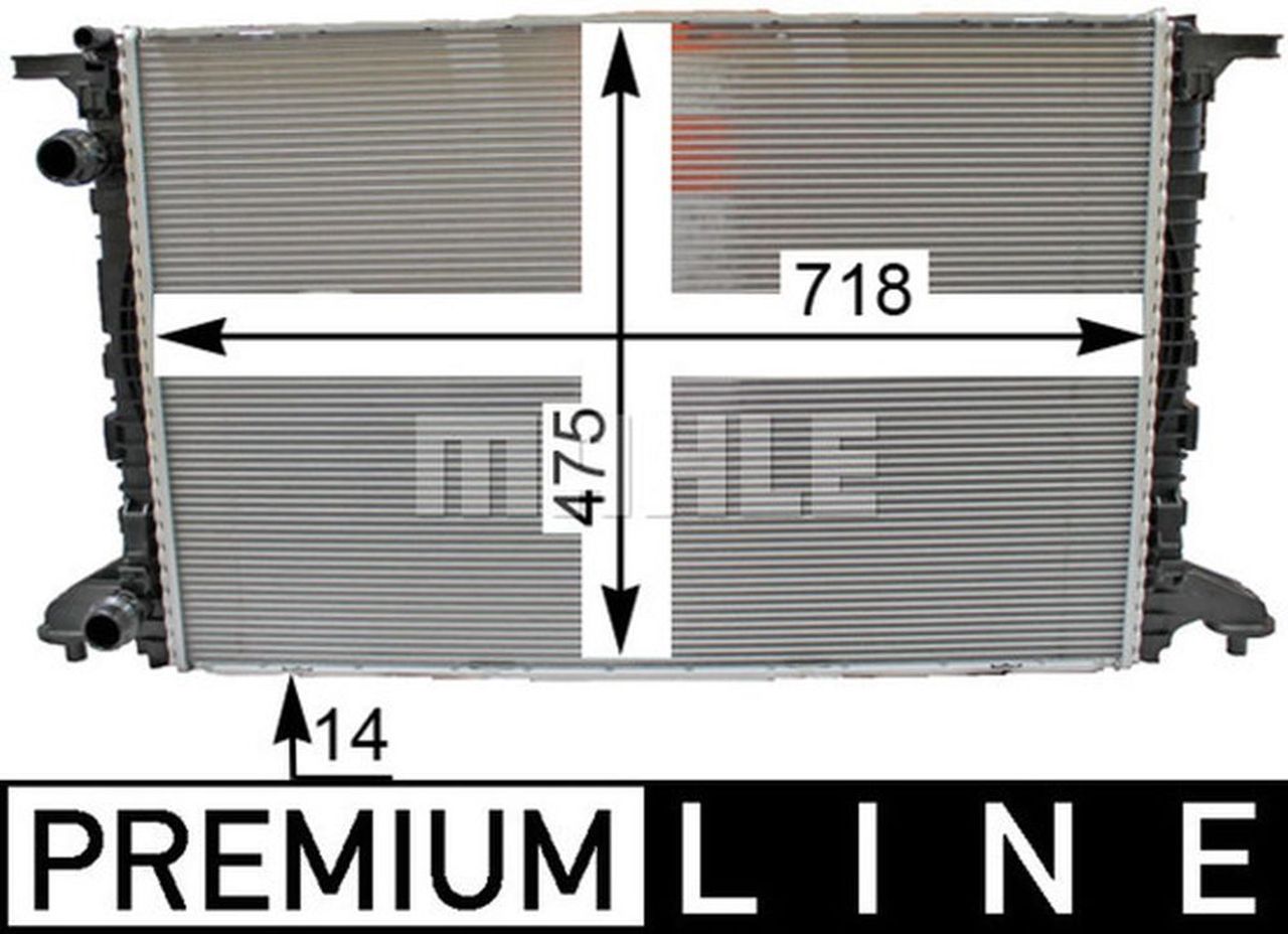 MAHLE PC Radiator CR2176000P