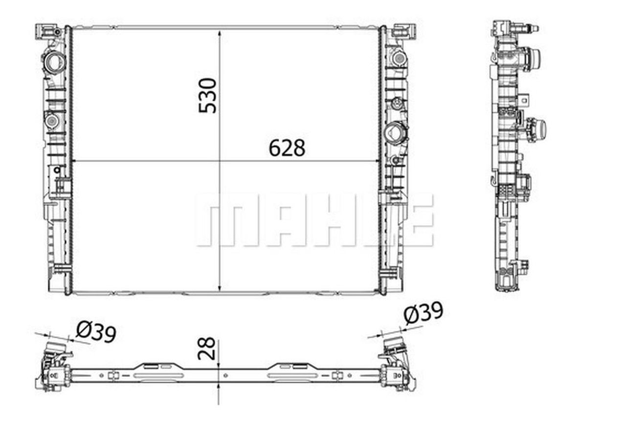 MAHLE PC Radiator CR2196000P