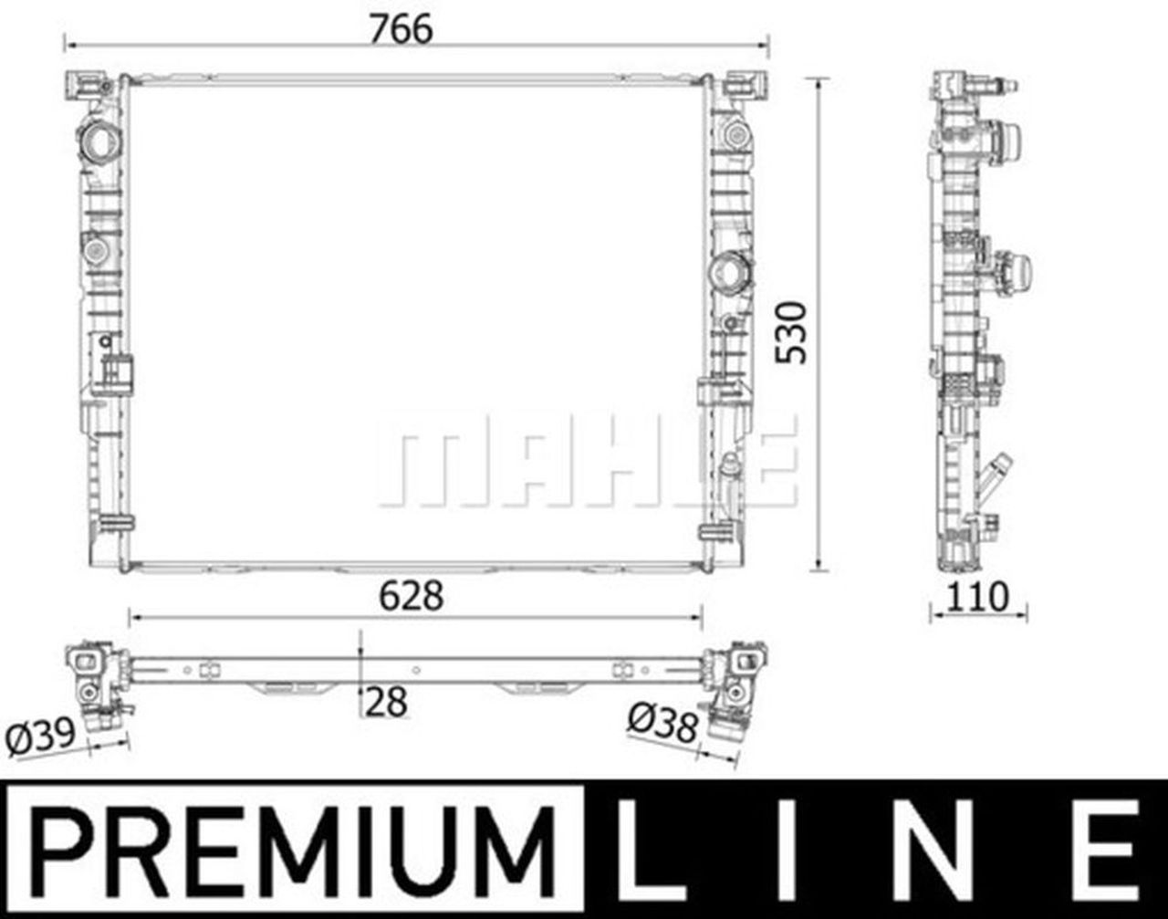 MAHLE PC Radiator CR2198000P