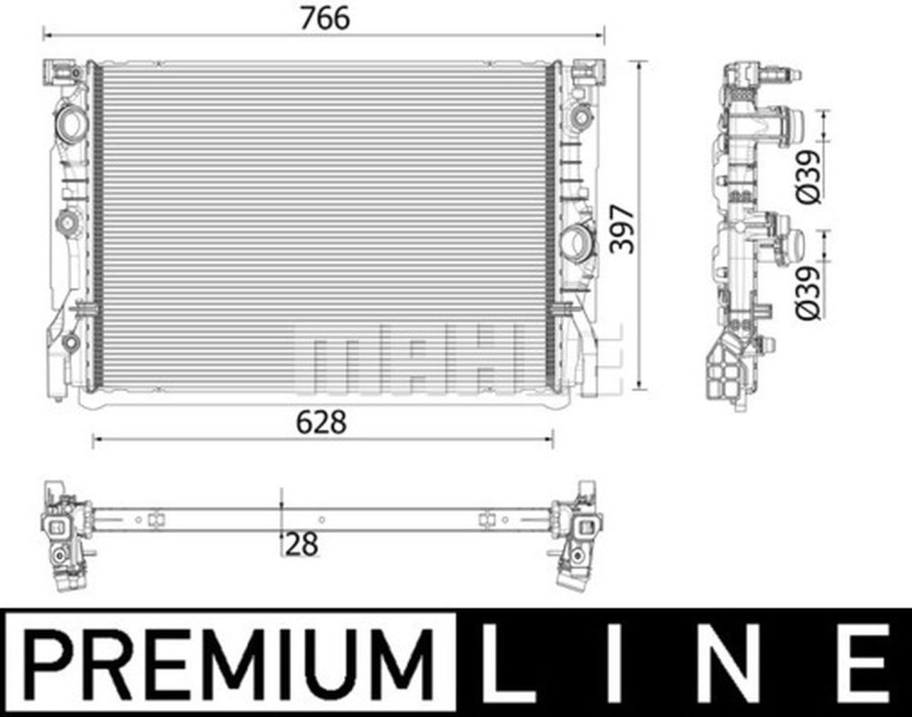 MAHLE PC Radiator CR2199000P