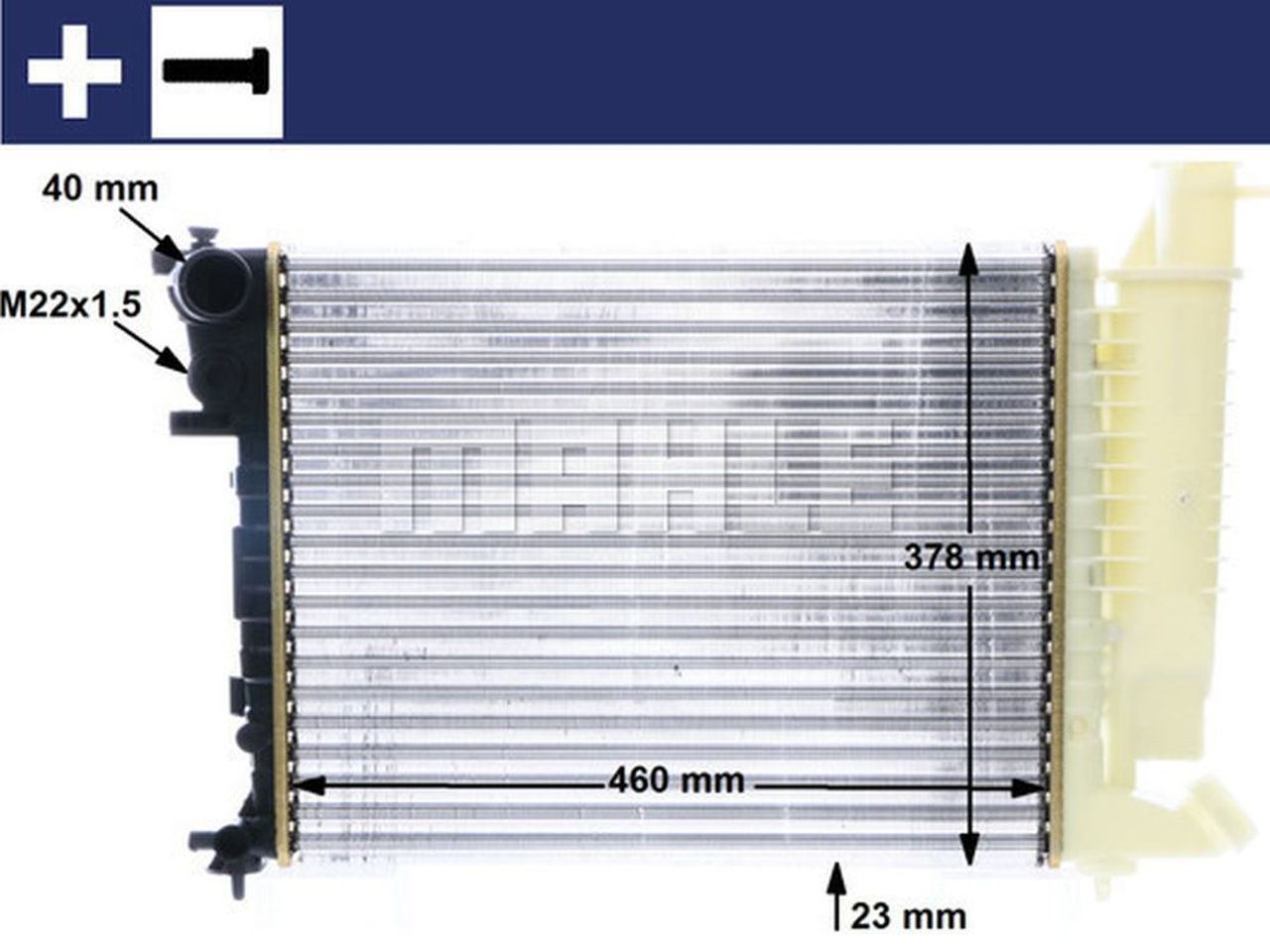 MAHLE PC Radiator CR2205000S