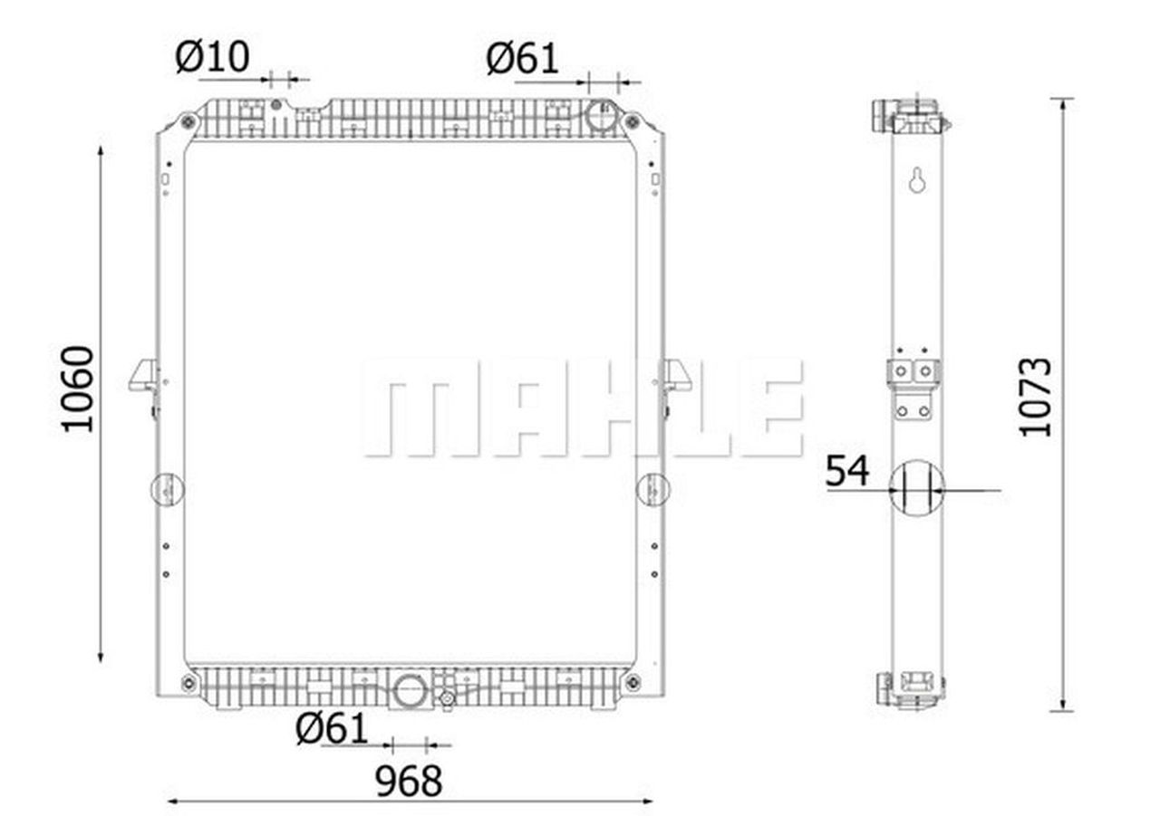 MAHLE Truck/Bus Radiator CR2219000S