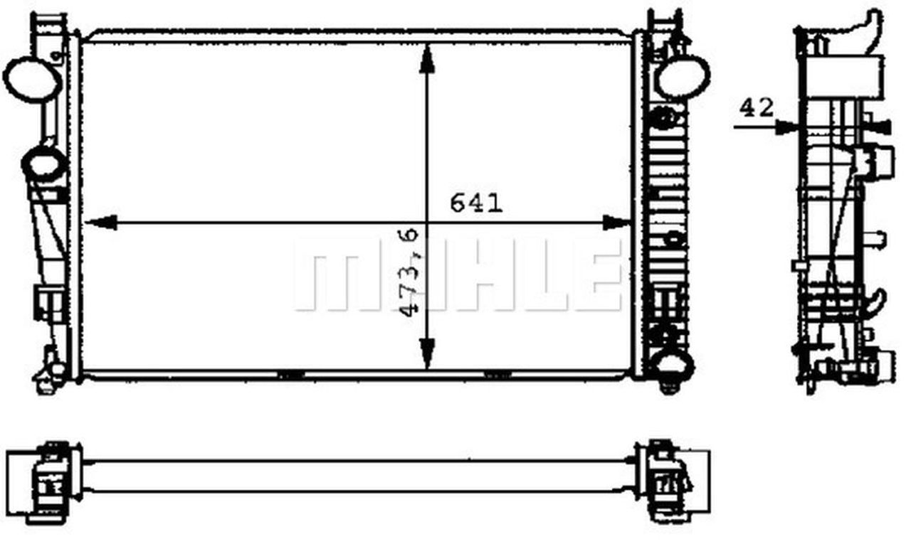 MAHLE PC Radiator CR226000P