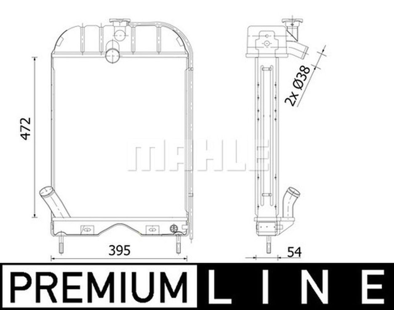 MAHLE OHW Radiator CR2296000P