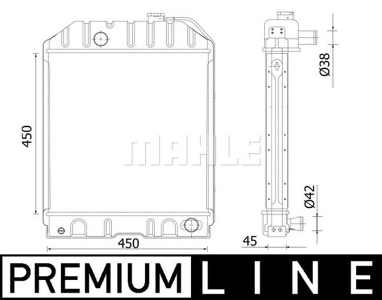 MAHLE OHW Radiator CR2298000P