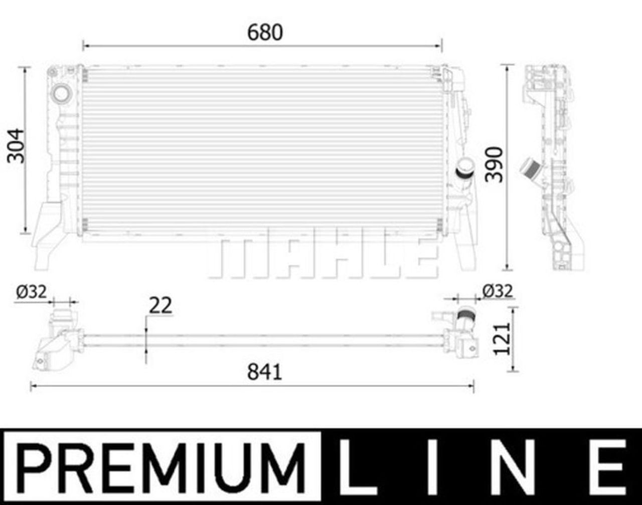 MAHLE PC Radiator CR2306000P