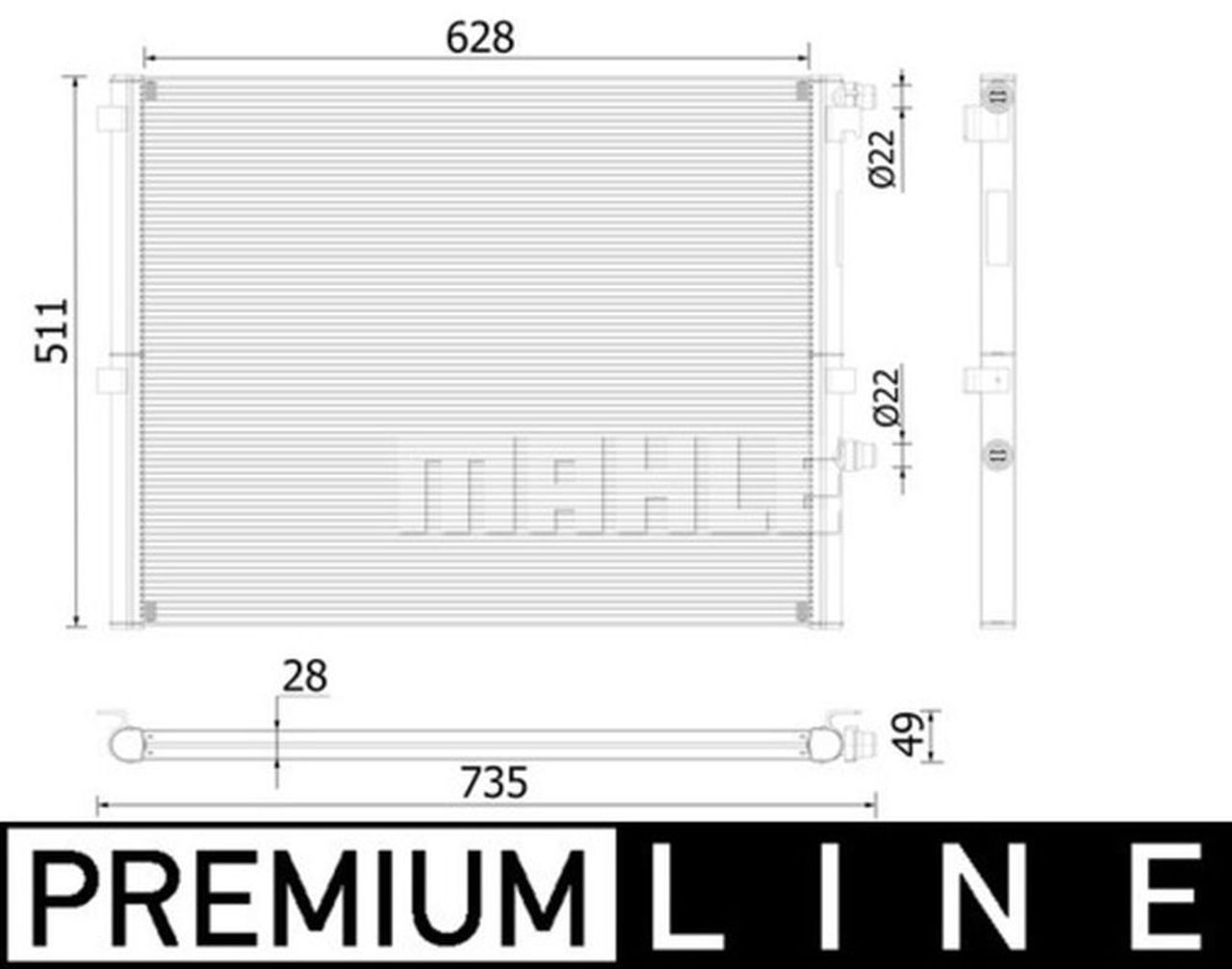 MAHLE PC Radiator CR2307000P