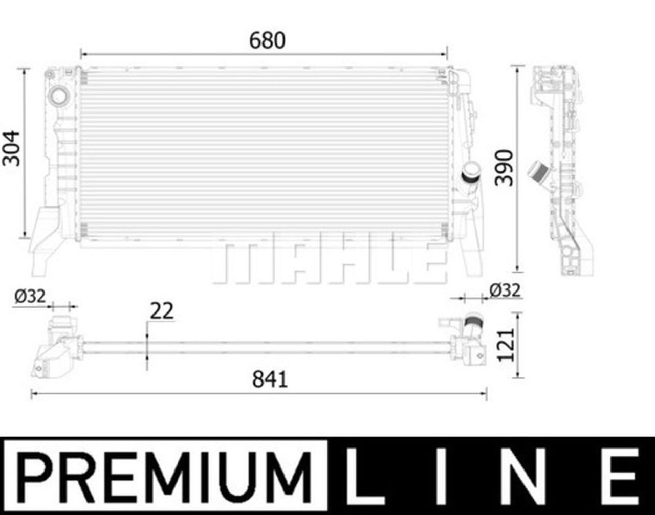 MAHLE PC Radiator CR2308000P
