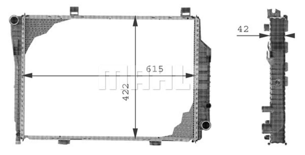 MAHLE PC Radiator CR230000P