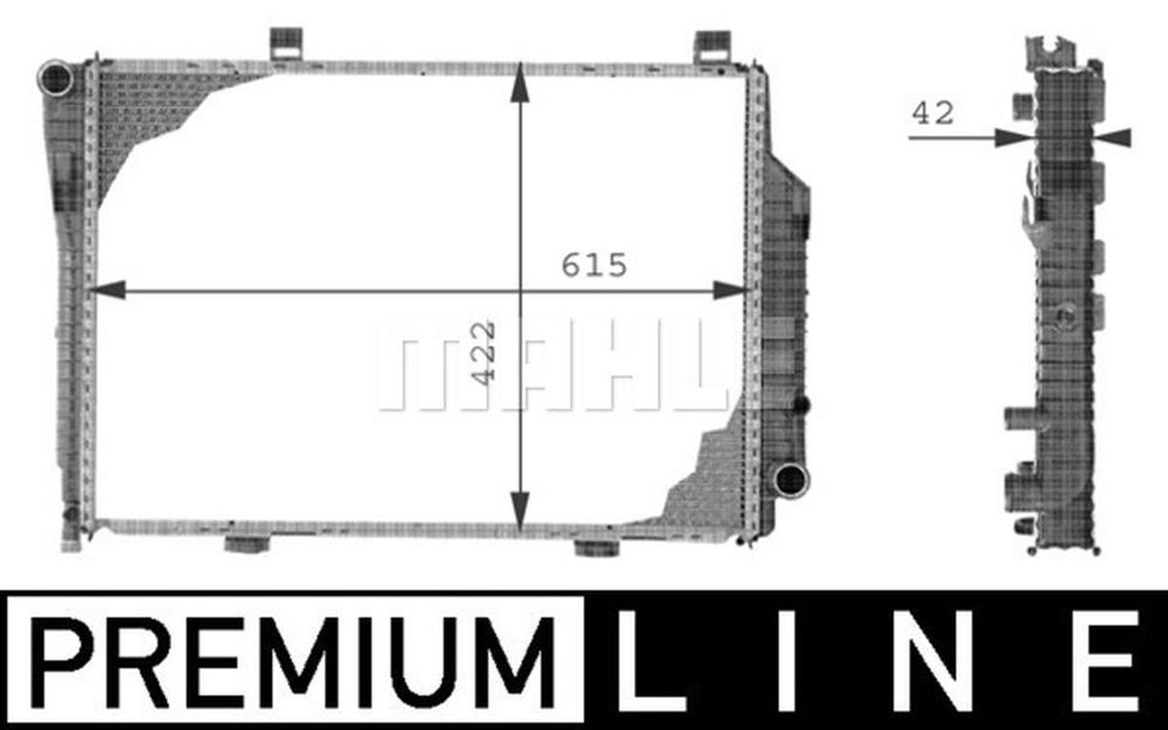 MAHLE PC Radiator CR230000P