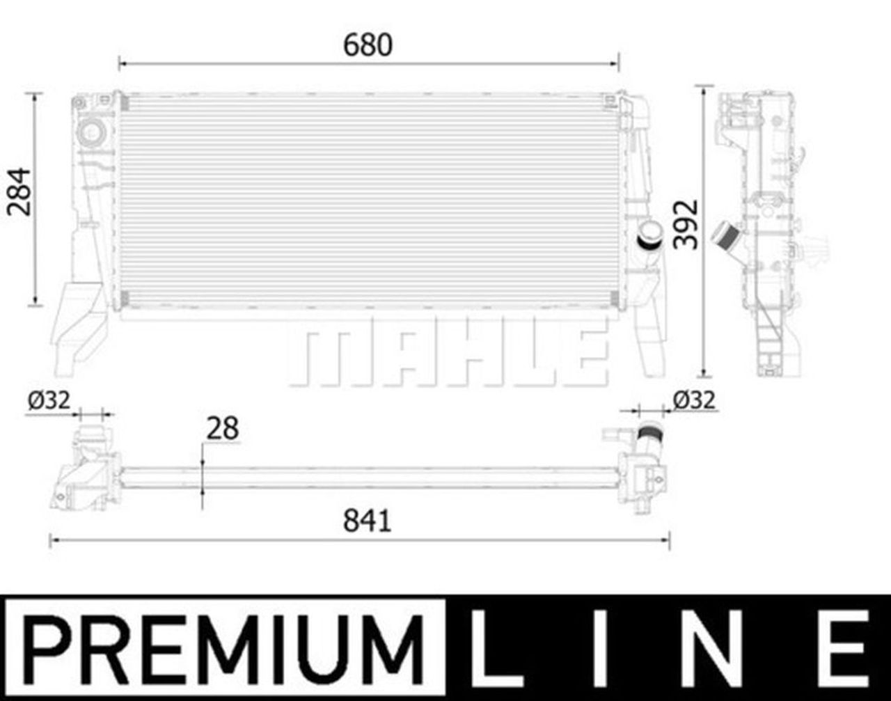 MAHLE PC Radiator CR2313000P
