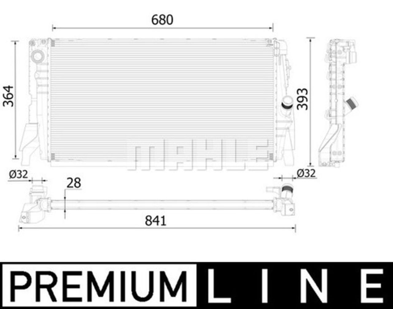 MAHLE PC Radiator CR2314000P