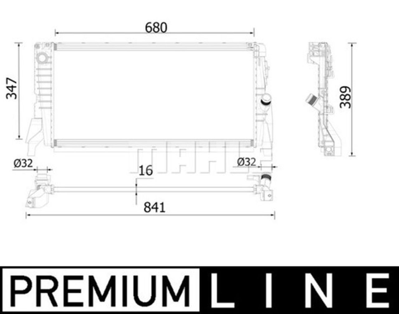 MAHLE PC Radiator CR2317000P