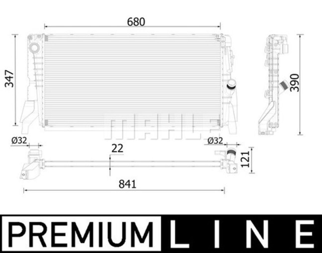 MAHLE PC Radiator CR2318000P