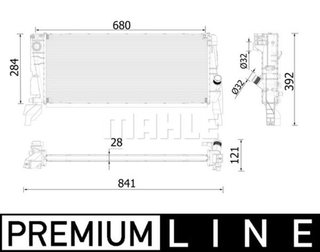 MAHLE PC Radiator CR2319000P