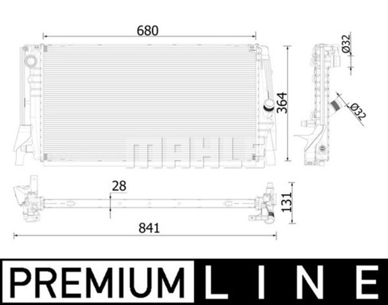 MAHLE PC Radiator CR2321000P