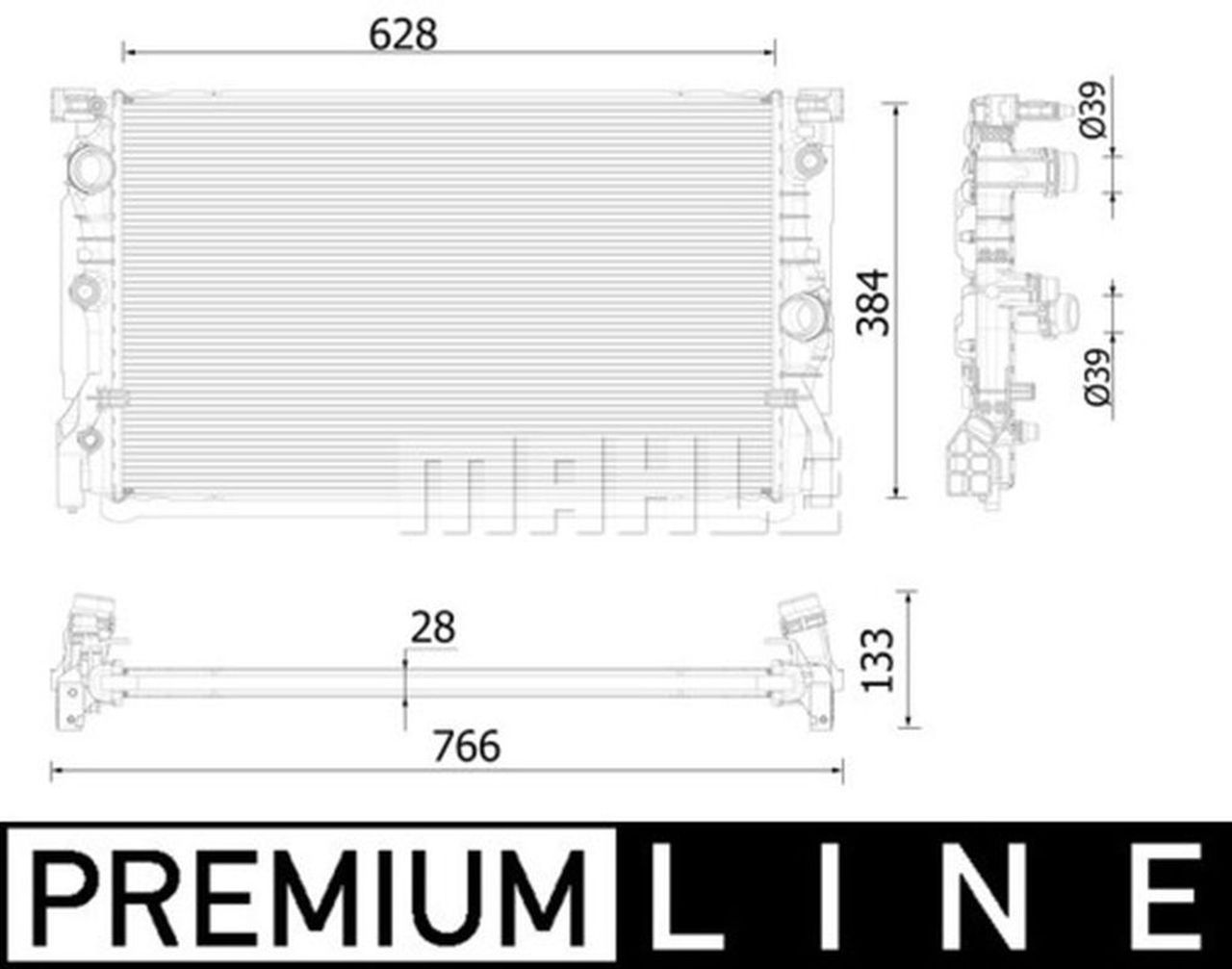 MAHLE PC Radiator CR2324000P