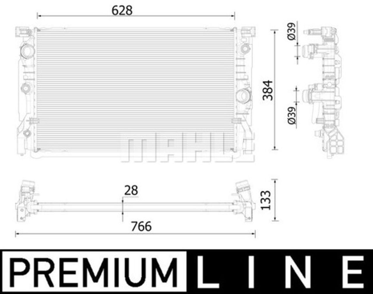 MAHLE PC Radiator CR2325000P