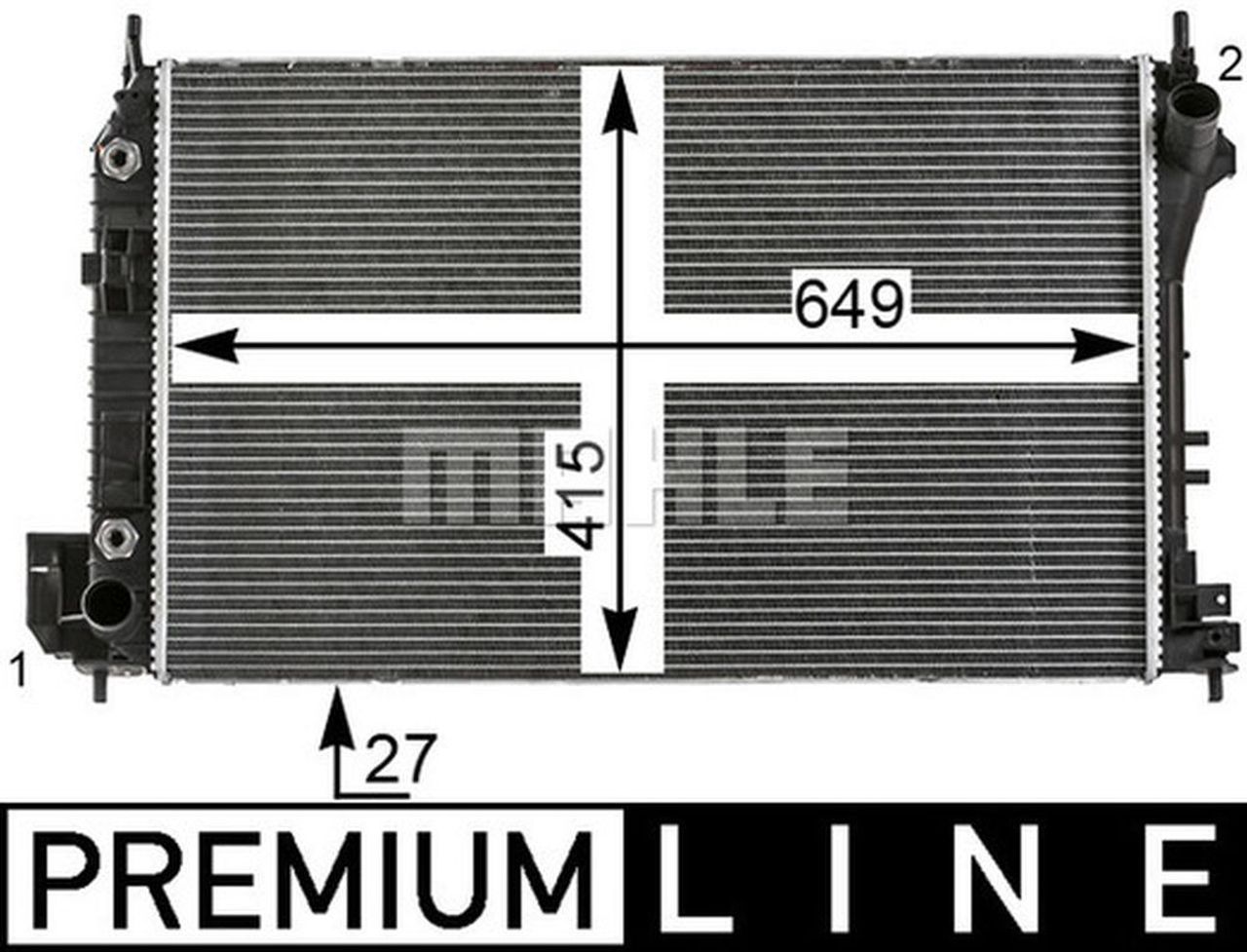 MAHLE PC Radiator CR26000P