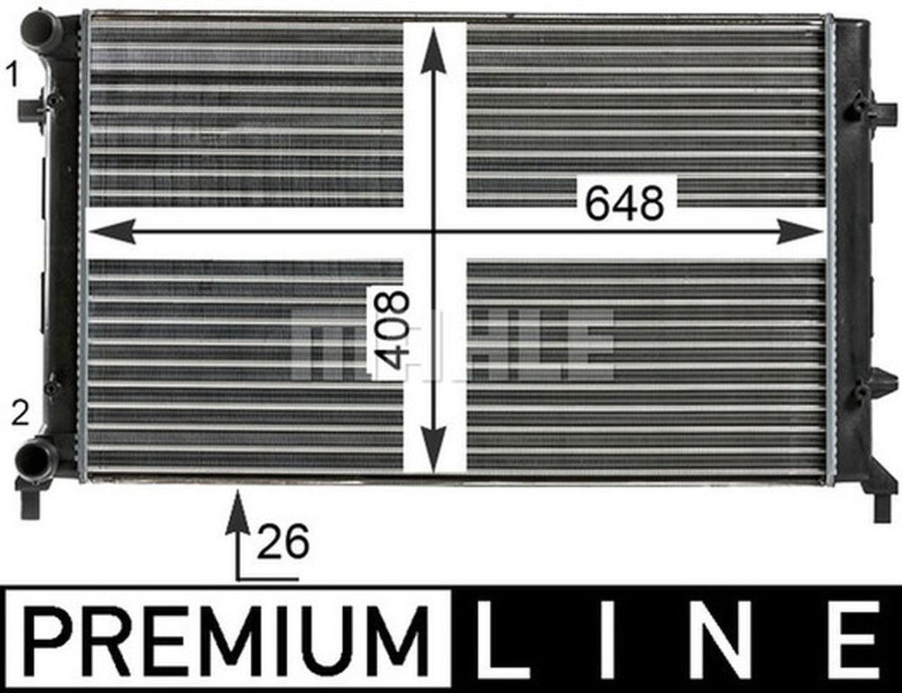 MAHLE PC Radiator CR30000P