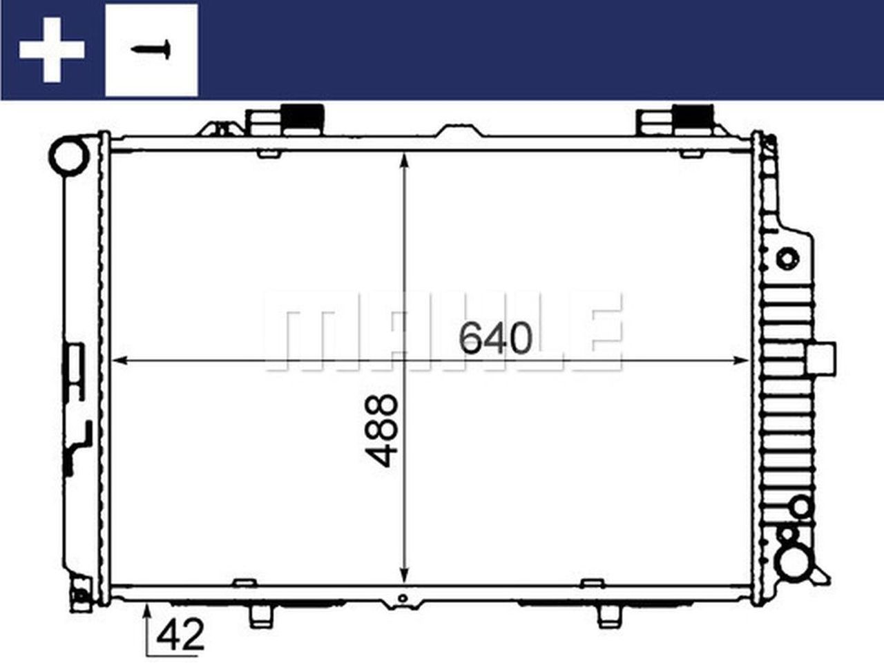MAHLE PC Radiator CR318000S
