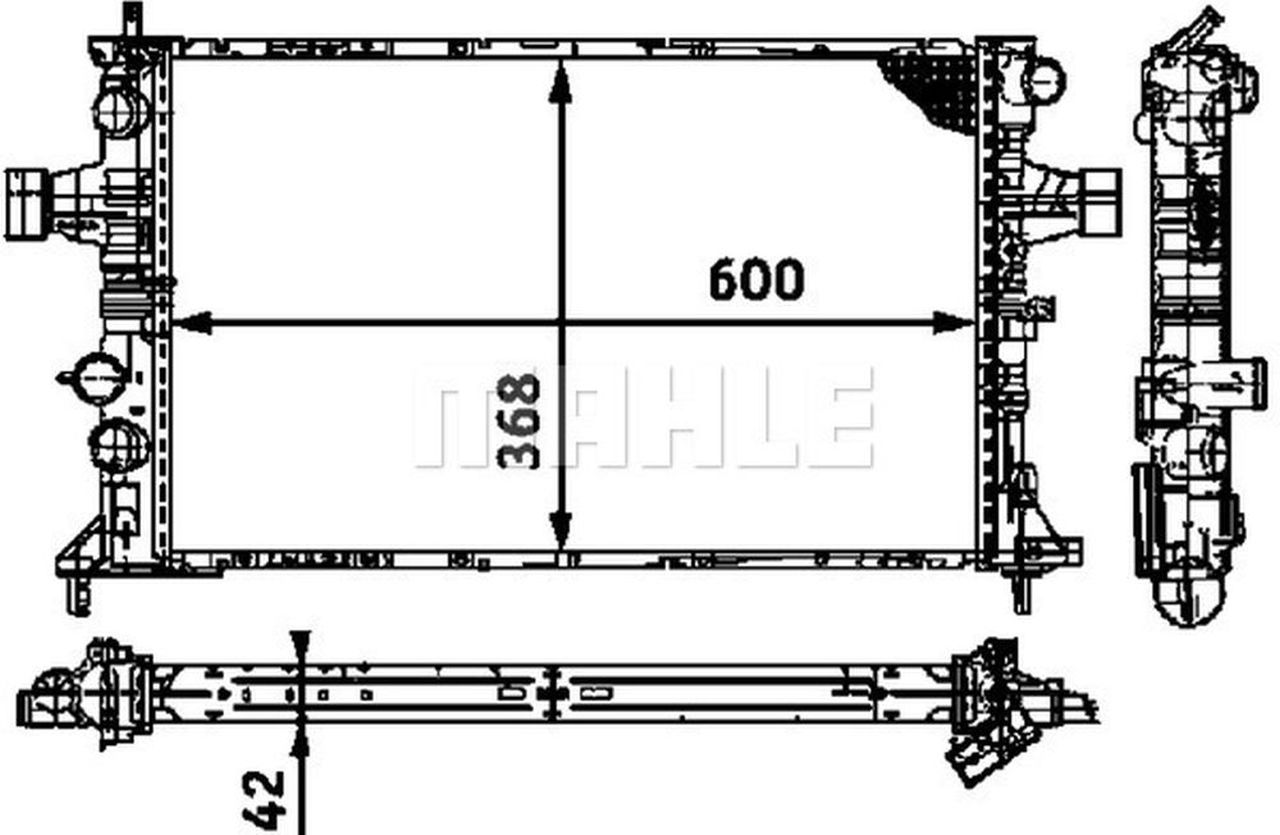 MAHLE PC Radiator CR319000P