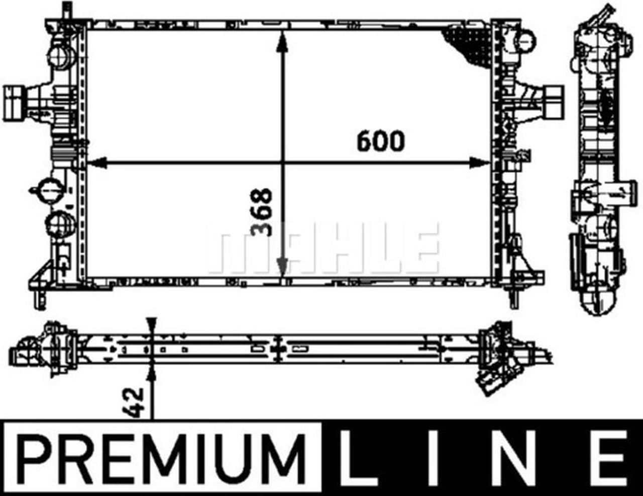 MAHLE PC Radiator CR319000P