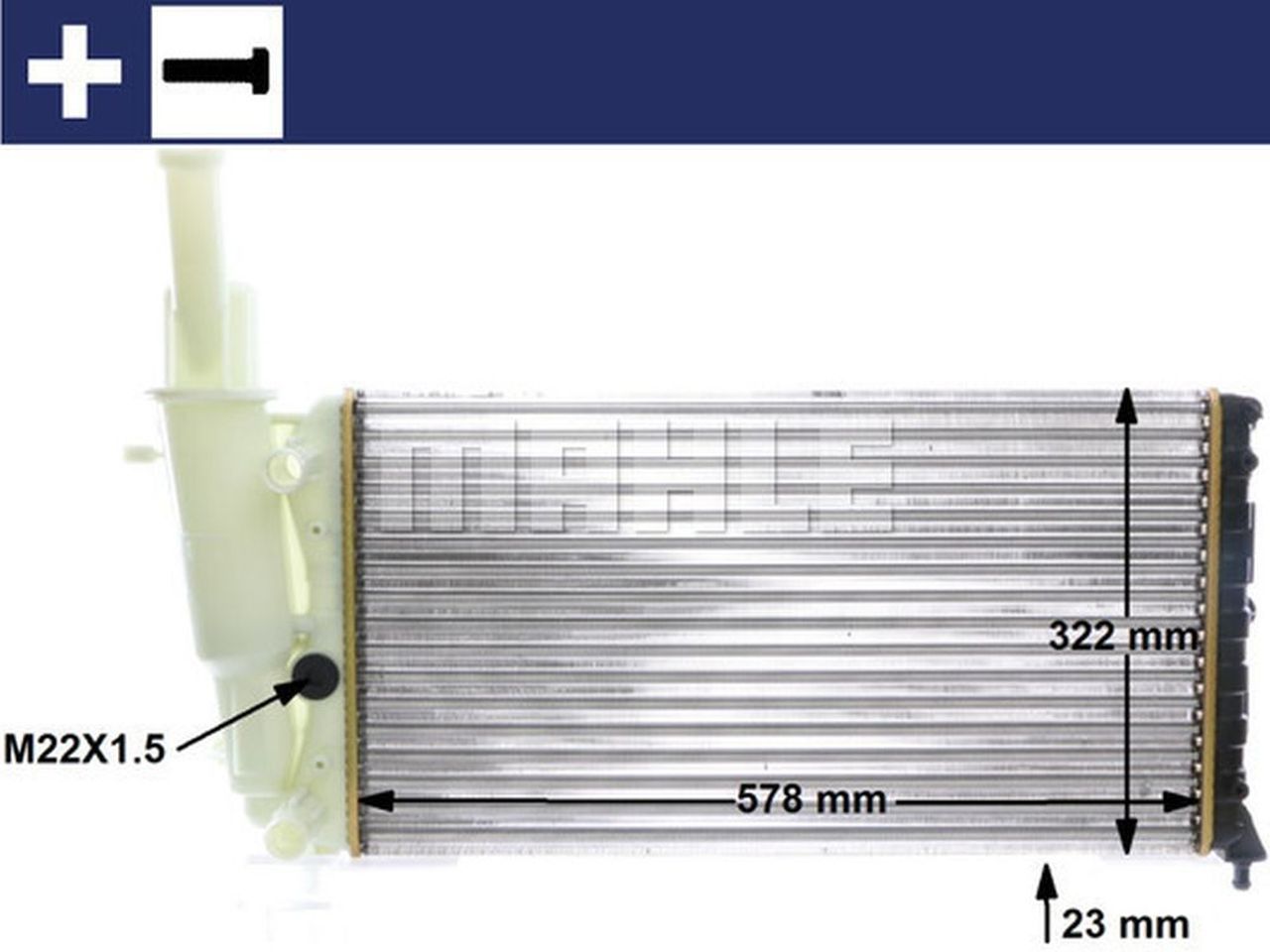 MAHLE PC Radiator CR354000S