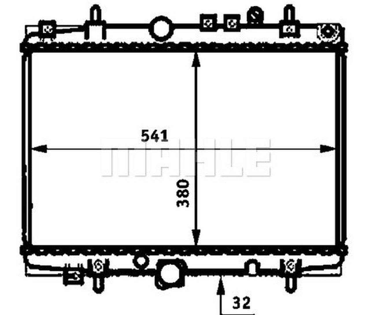 MAHLE PC Radiator CR393000P