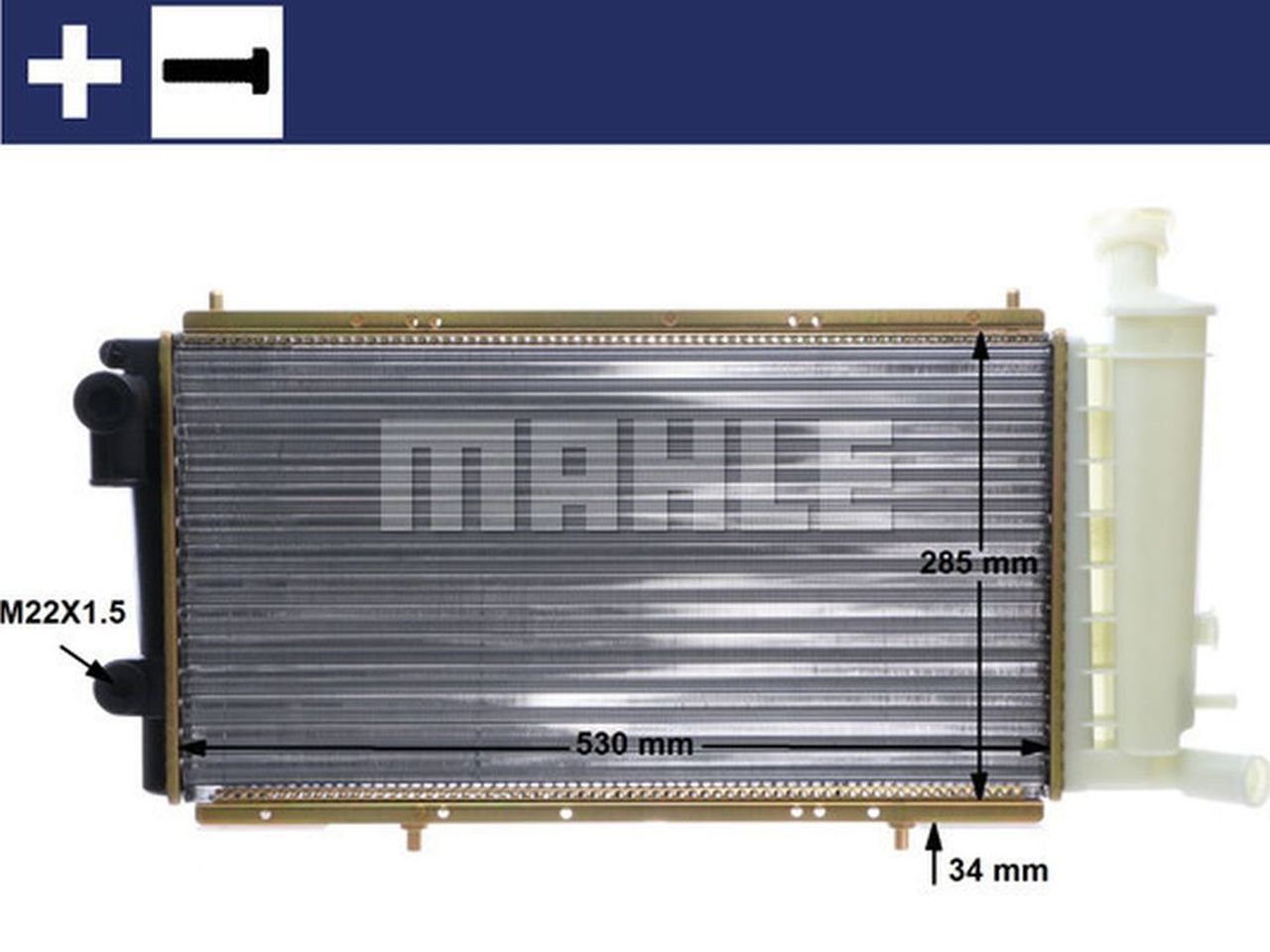MAHLE PC Radiator CR427000S
