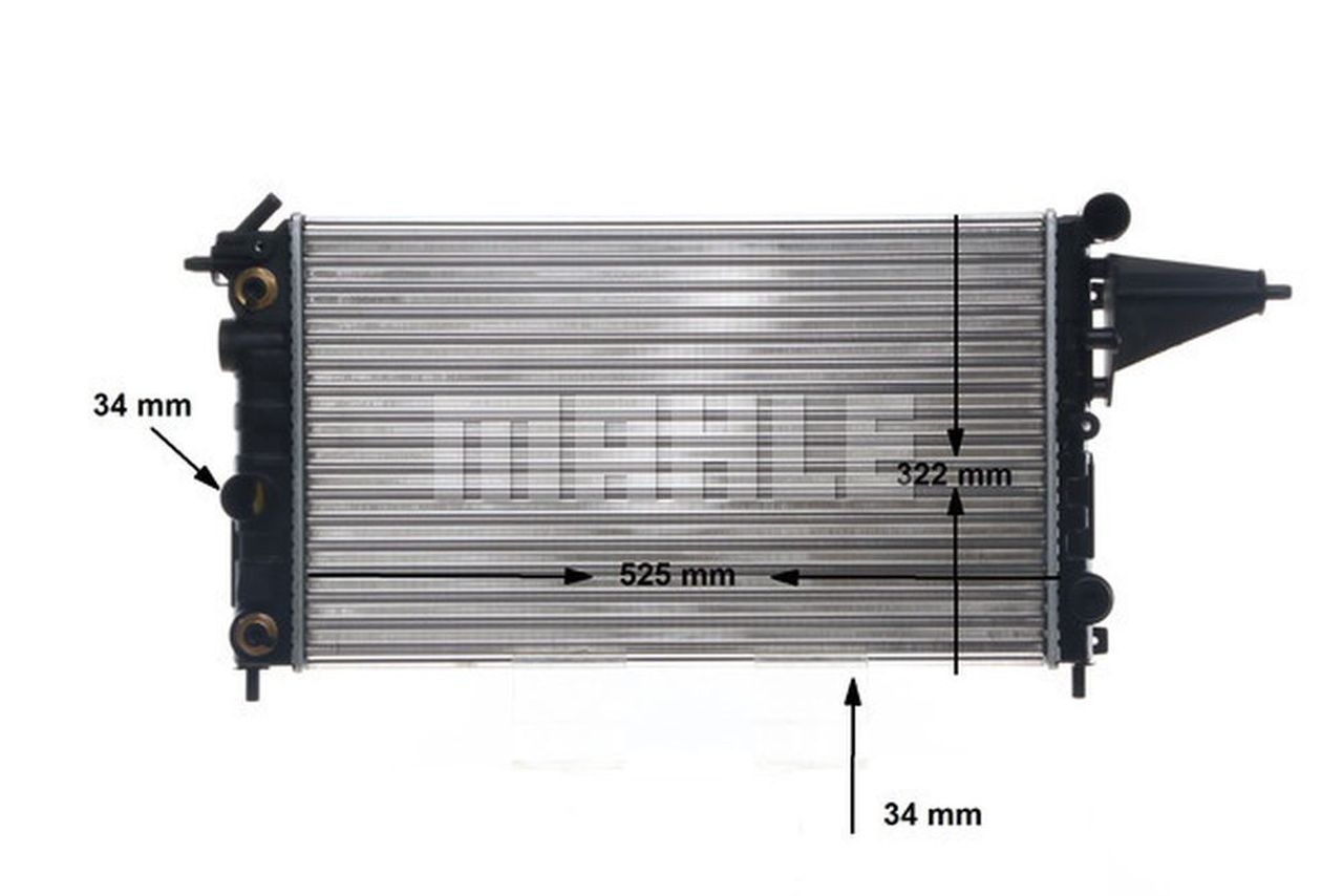MAHLE PC Radiator CR432000S