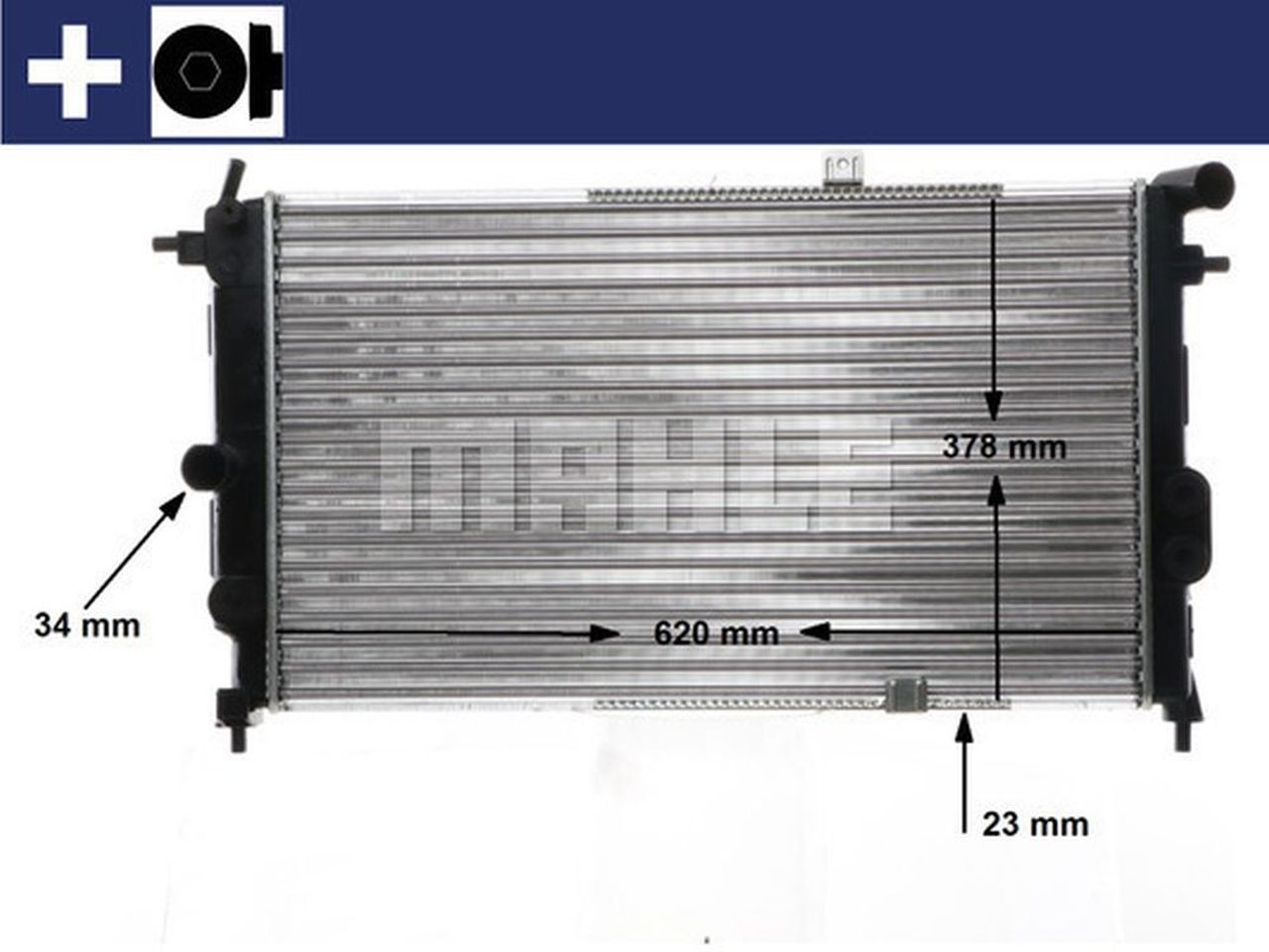 MAHLE PC Radiator CR438000S