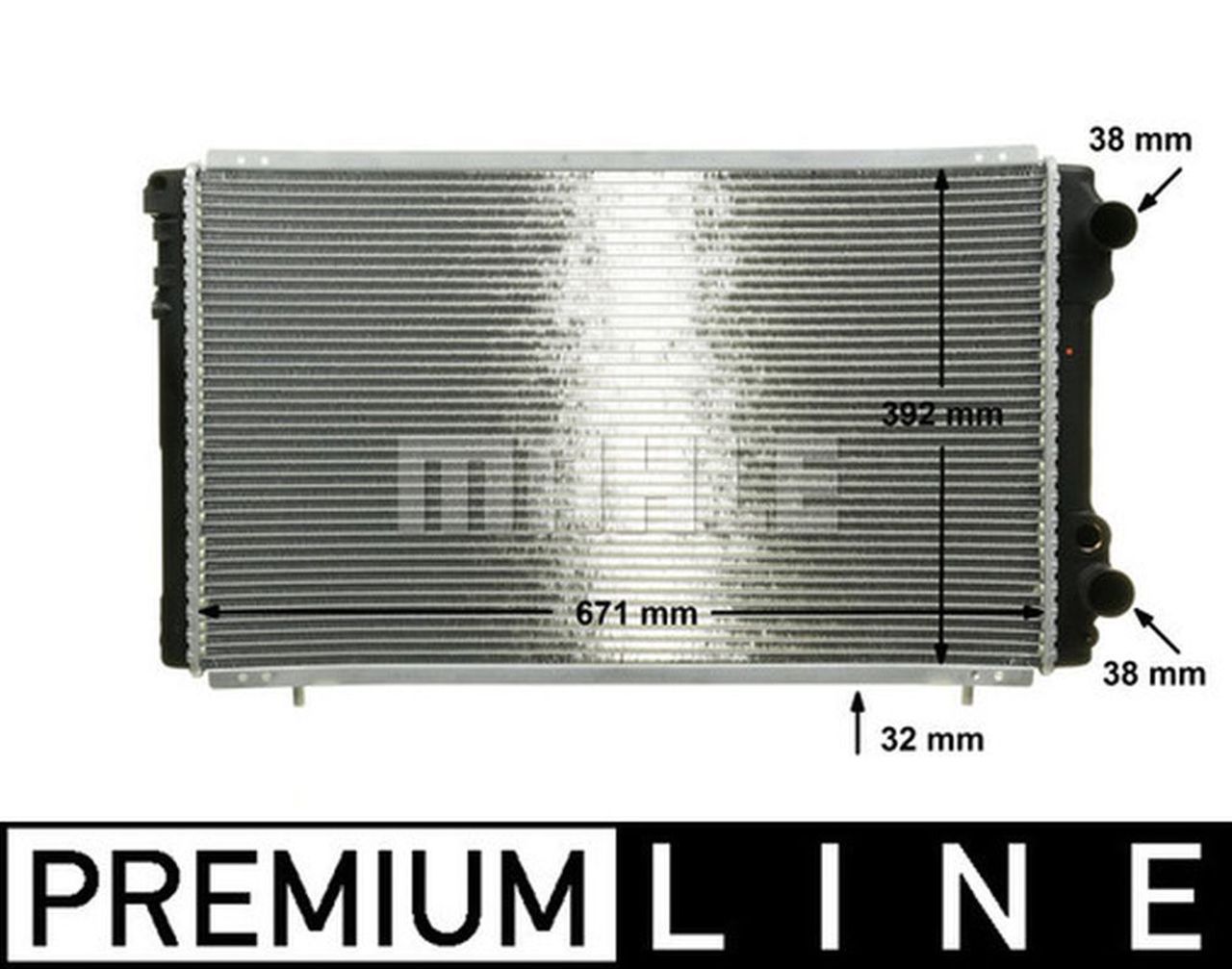 MAHLE LCV Radiator CR474000P