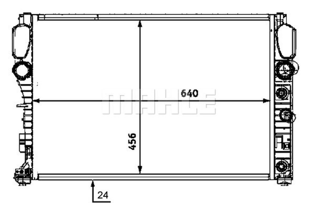 MAHLE PC Radiator CR513000P