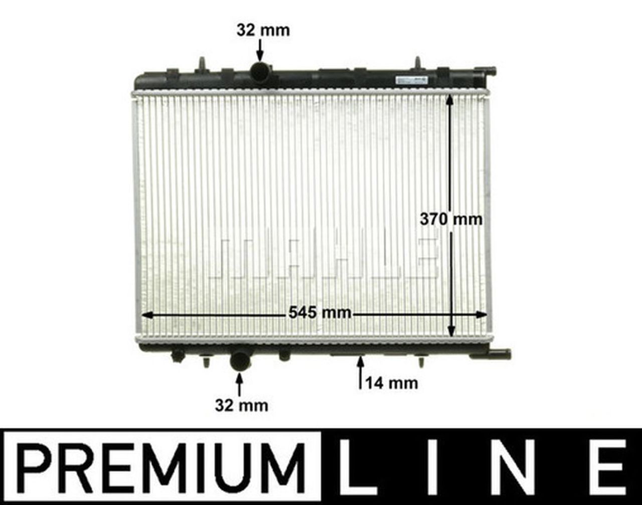 MAHLE PC Radiator CR515000P