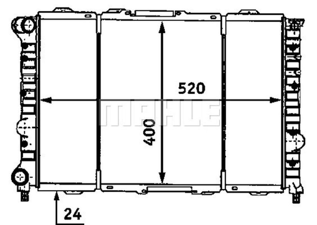 MAHLE PC Radiator CR519000S