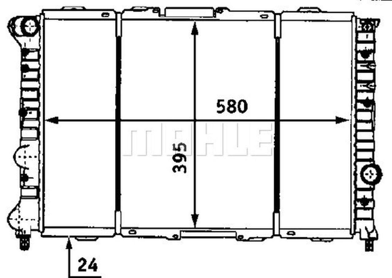 MAHLE PC Radiator CR520000S