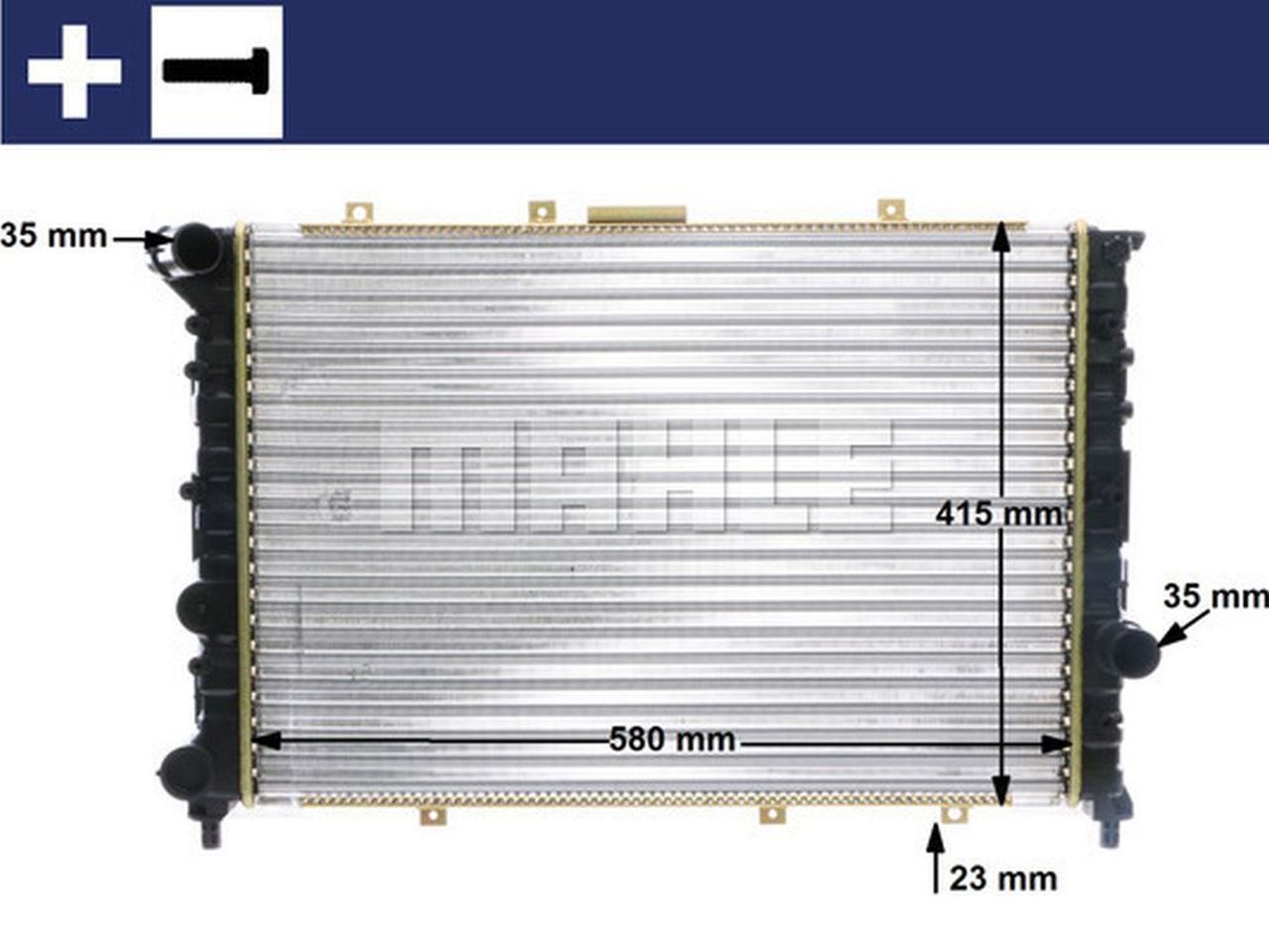 MAHLE PC Radiator CR520000S